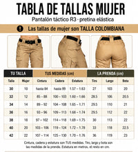 PANTALON TACTICO R3 10 BOLSILLOS - 7